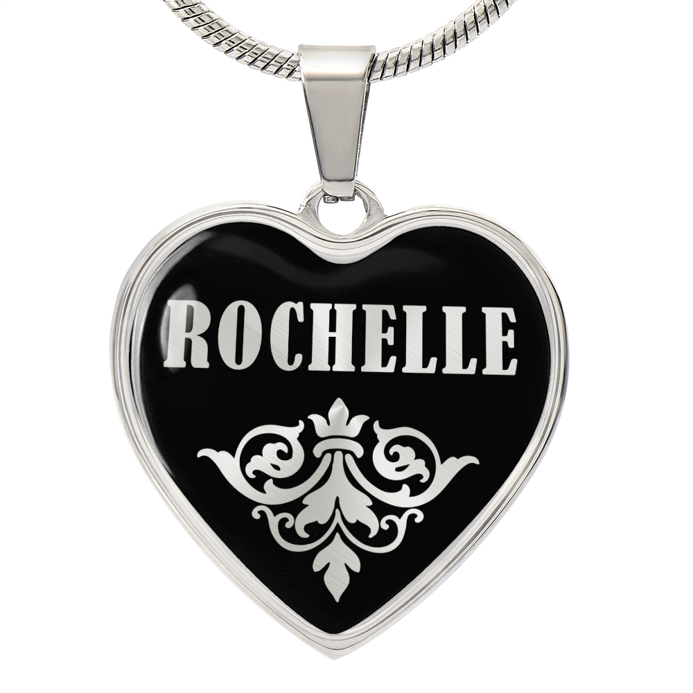 Rochelle v02 - Heart Pendant Luxury Necklace