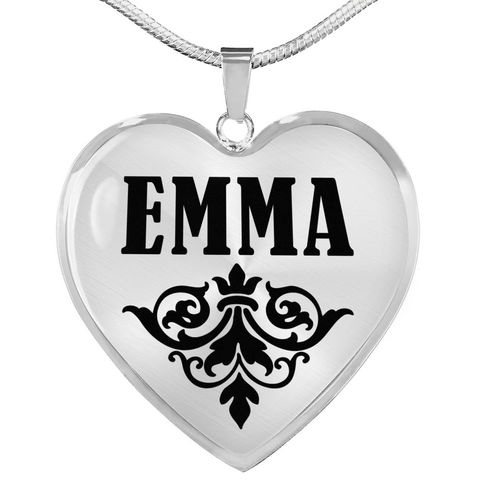 Emma v01 - Heart Pendant Luxury Necklace