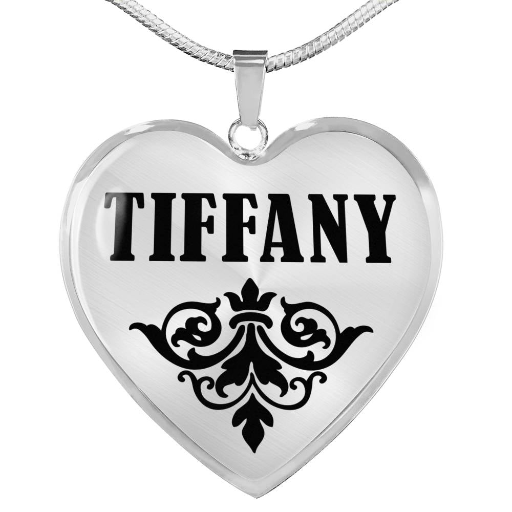 Tiffany v01 - Heart Pendant Luxury Necklace