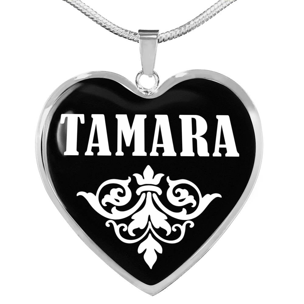 Tamara v02 - Heart Pendant Luxury Necklace