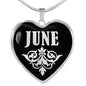June v01s - Heart Pendant Luxury Necklace