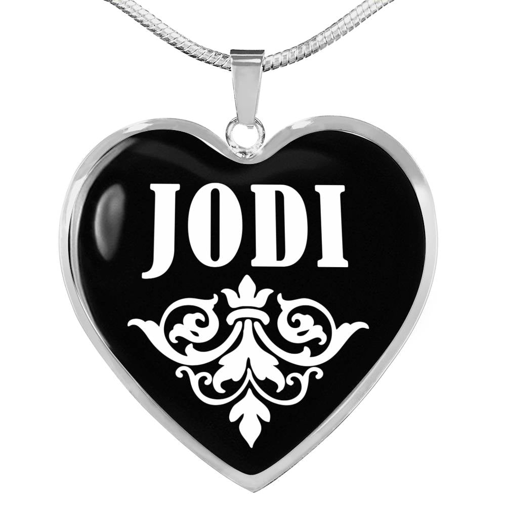 Jodi v02 - Heart Pendant Luxury Necklace