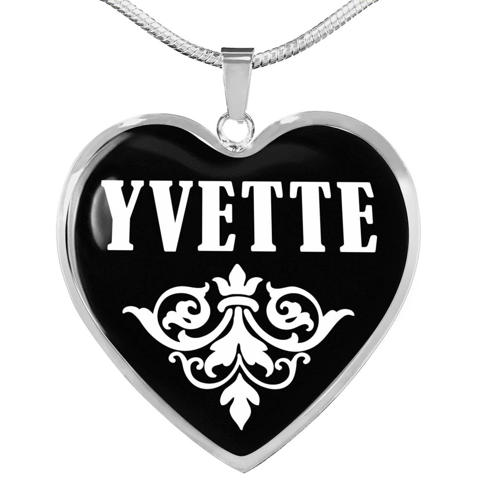 Yvette v02 - Heart Pendant Luxury Necklace