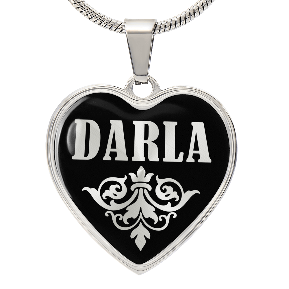 Darla v02 - Heart Pendant Luxury Necklace