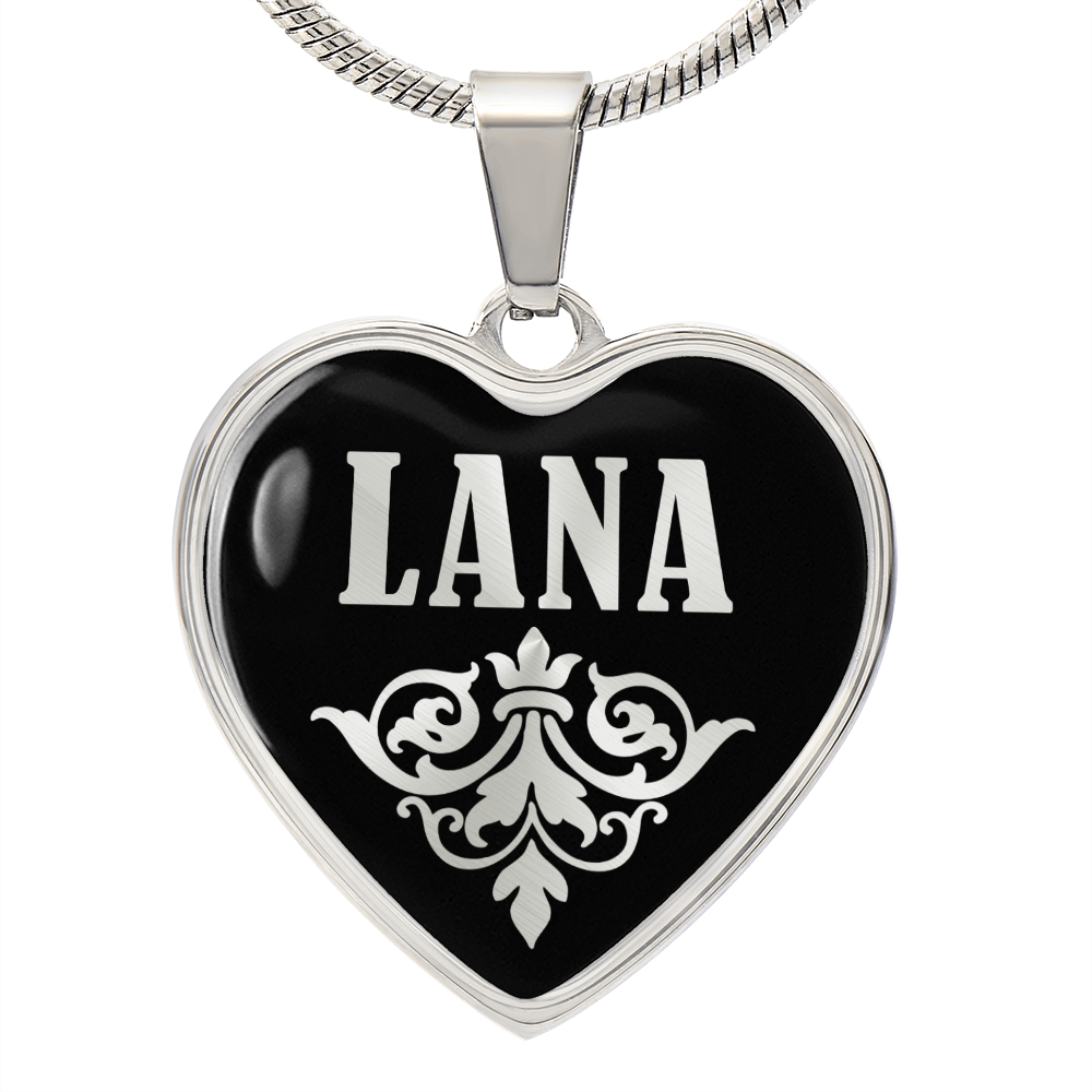 Lana v02 - Heart Pendant Luxury Necklace
