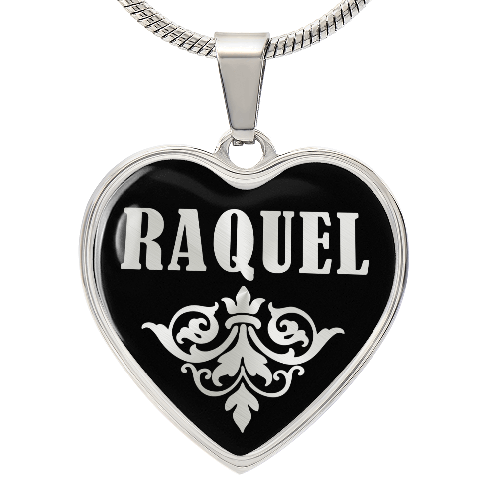 Raquel v02 - Heart Pendant Luxury Necklace