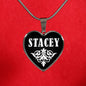Stacey v02 - Heart Pendant Luxury Necklace