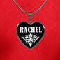 Rachel v02 - Heart Pendant Luxury Necklace