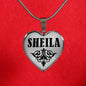 Sheila v01 - Heart Pendant Luxury Necklace
