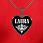 Laura v02 - Heart Pendant Luxury Necklace