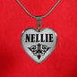 Nellie v01 - Heart Pendant Luxury Necklace