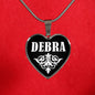 Debra v02 - Heart Pendant Luxury Necklace