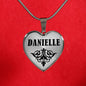 Danielle v01 - Heart Pendant Luxury Necklace