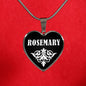 Rosemary v02 - Heart Pendant Luxury Necklace