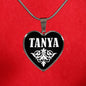 Tanya v02 - Heart Pendant Luxury Necklace