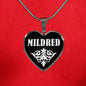 Mildred v02 - Heart Pendant Luxury Necklace
