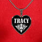 Tracy v02 - Heart Pendant Luxury Necklace