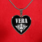 Vera v02 - Heart Pendant Luxury Necklace