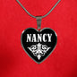 Nancy v02 - Heart Pendant Luxury Necklace