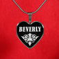 Beverly v02 - Heart Pendant Luxury Necklace