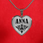Anna v01 - Heart Pendant Luxury Necklace