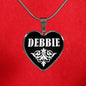 Debbie v02 - Heart Pendant Luxury Necklace