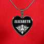 Elizabeth v02 - Heart Pendant Luxury Necklace