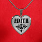 Edith v01 - Heart Pendant Luxury Necklace
