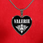 Valerie v02 - Heart Pendant Luxury Necklace