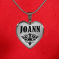 Joann v01 - Heart Pendant Luxury Necklace