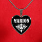 Marion v02 - Heart Pendant Luxury Necklace
