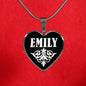 Emily v02 - Heart Pendant Luxury Necklace