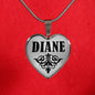 Diane v01 - Heart Pendant Luxury Necklace