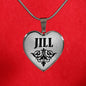 Jill v01 - Heart Pendant Luxury Necklace