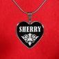 Sherry v02 - Heart Pendant Luxury Necklace