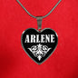 Arlene v02 - Heart Pendant Luxury Necklace