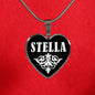 Stella v02 - Heart Pendant Luxury Necklace