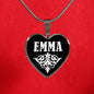 Emma v02 - Heart Pendant Luxury Necklace