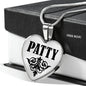 Patty v01 - Heart Pendant Luxury Necklace