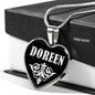 Doreen v01s - Heart Pendant Luxury Necklace