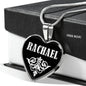 Rachael v01s - Heart Pendant Luxury Necklace