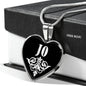 Jo v01s - Heart Pendant Luxury Necklace