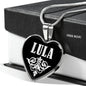 Lula v01s - Heart Pendant Luxury Necklace