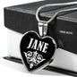 Jane v01s - Heart Pendant Luxury Necklace