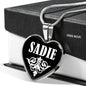Sadie v02 - Heart Pendant Luxury Necklace