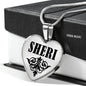 Sheri v01 - Heart Pendant Luxury Necklace
