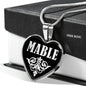 Mable v01s - Heart Pendant Luxury Necklace
