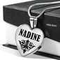 Nadine v01 - Heart Pendant Luxury Necklace