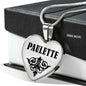 Paulette v01 - Heart Pendant Luxury Necklace