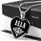 Ella v01s - Heart Pendant Luxury Necklace